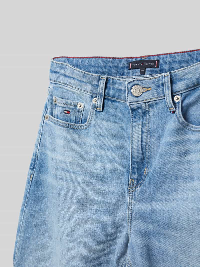 Tommy Hilfiger Teens Regular fit jeans met labelpatch