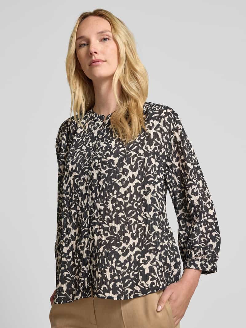 Opus Regular fit blouse in kreuklook model 'Famelia'