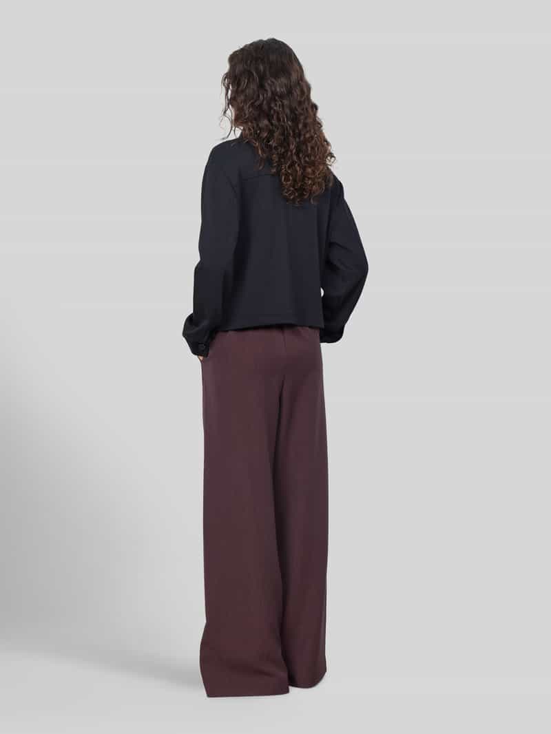 Soyaconcept Regular fit cardigan van modalmix met klassieke kraag