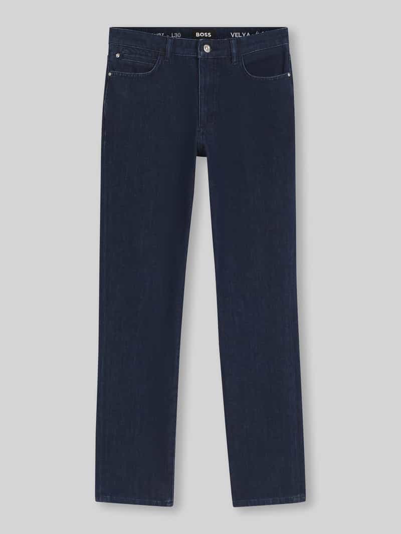 Regular fit bootcut-jeans van mix van katoen en viscose model 'KICK FLARE'