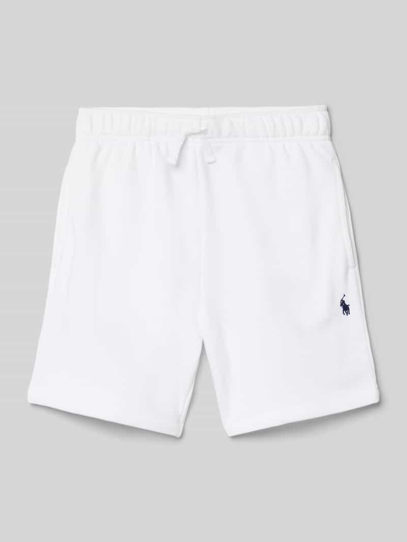 Polo Ralph Lauren Teens Regular fit sweatshorts met logostitching