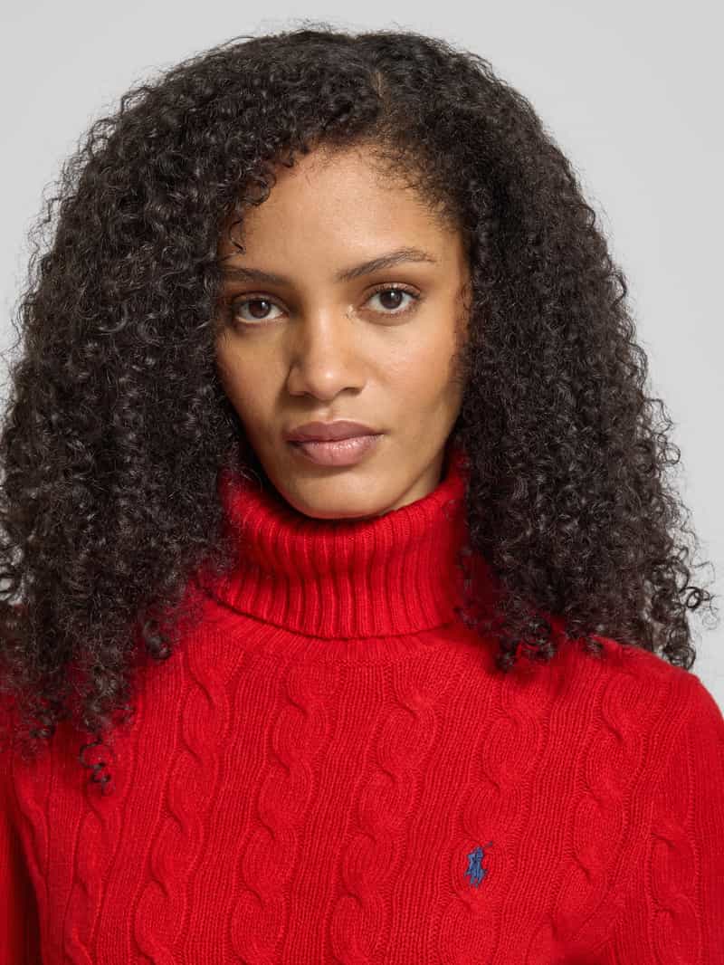 Polo Ralph Lauren Gebreide pullover met labelstitching