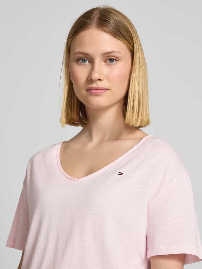 Tommy Hilfiger Regular fit T-shirt van puur katoen