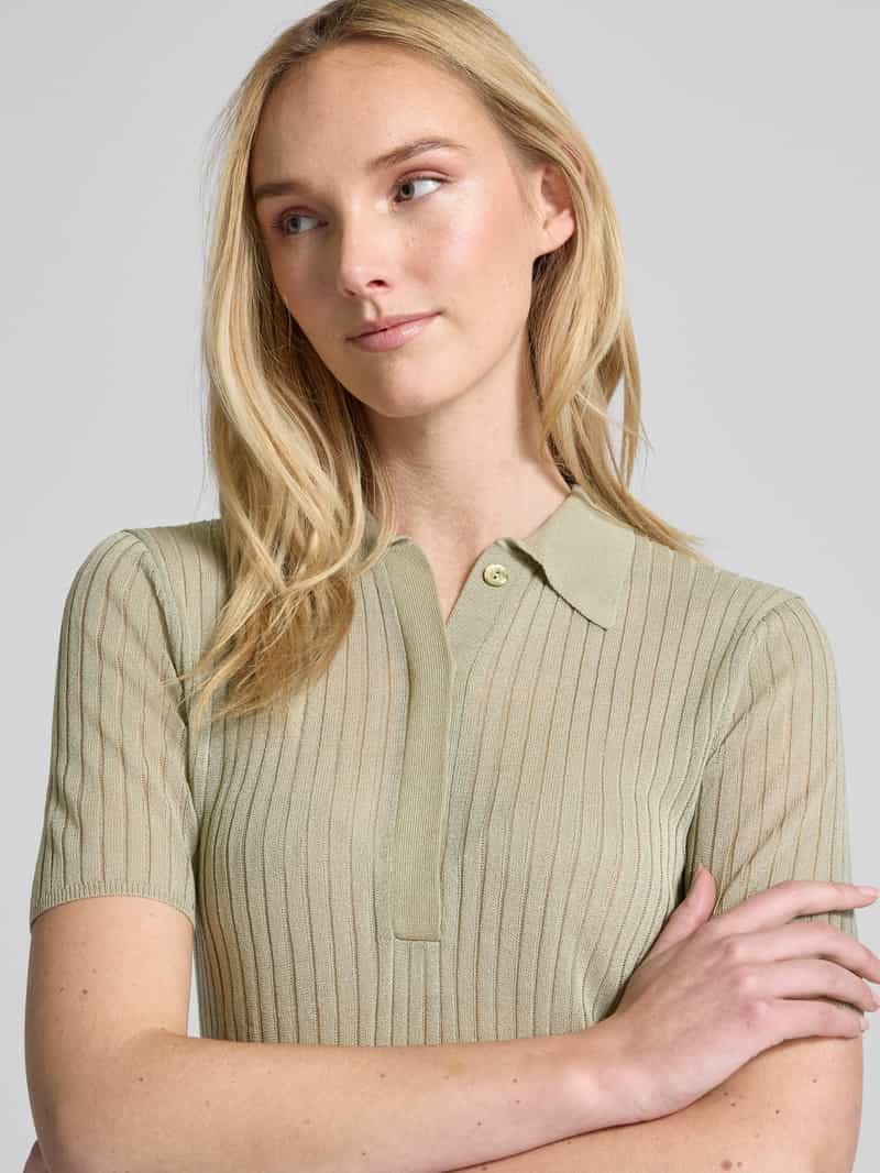 Marella Gebreid shirt met structuurmotief model 'TORBOLE'