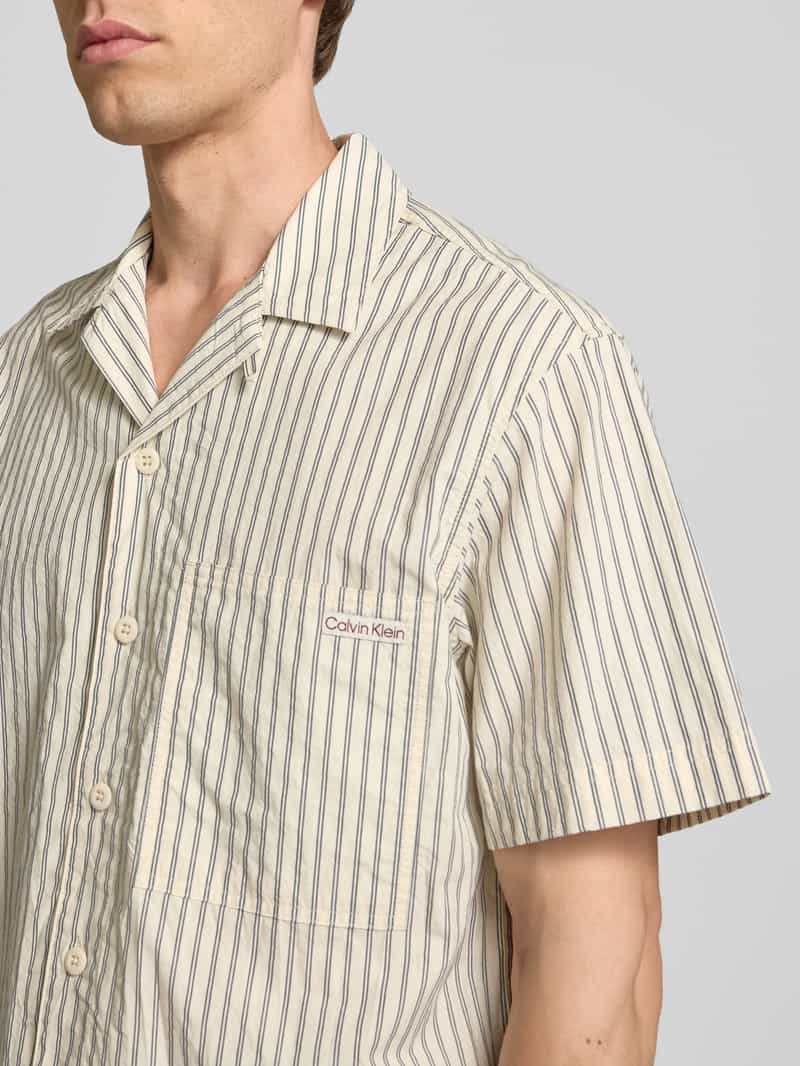 Calvin Klein Jeans Regular fit vrijetijdsoverhemd met borstzak