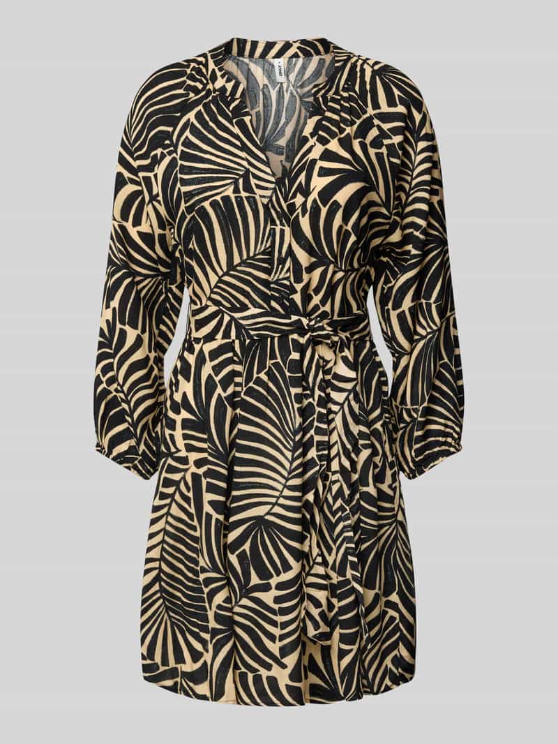 Only Soepele mini-jurk van pure viscose model 'NOVA'