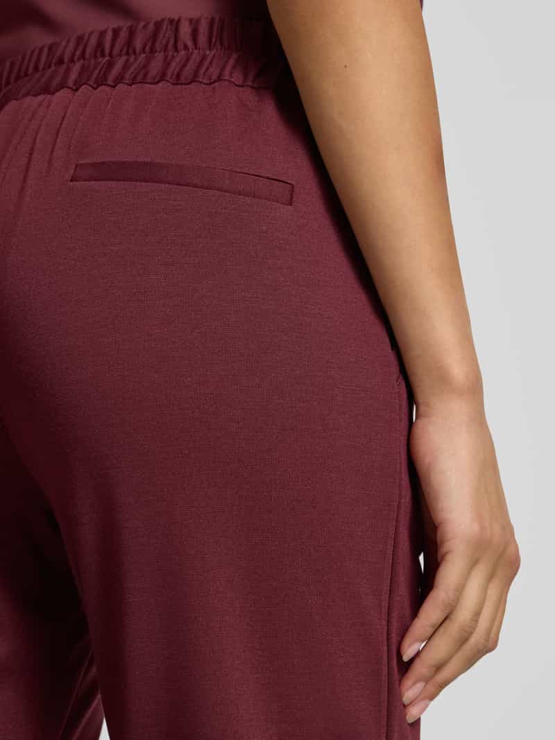 FREE QUENT Slim fit stoffen broek met vaste boorden model 'Nanni'