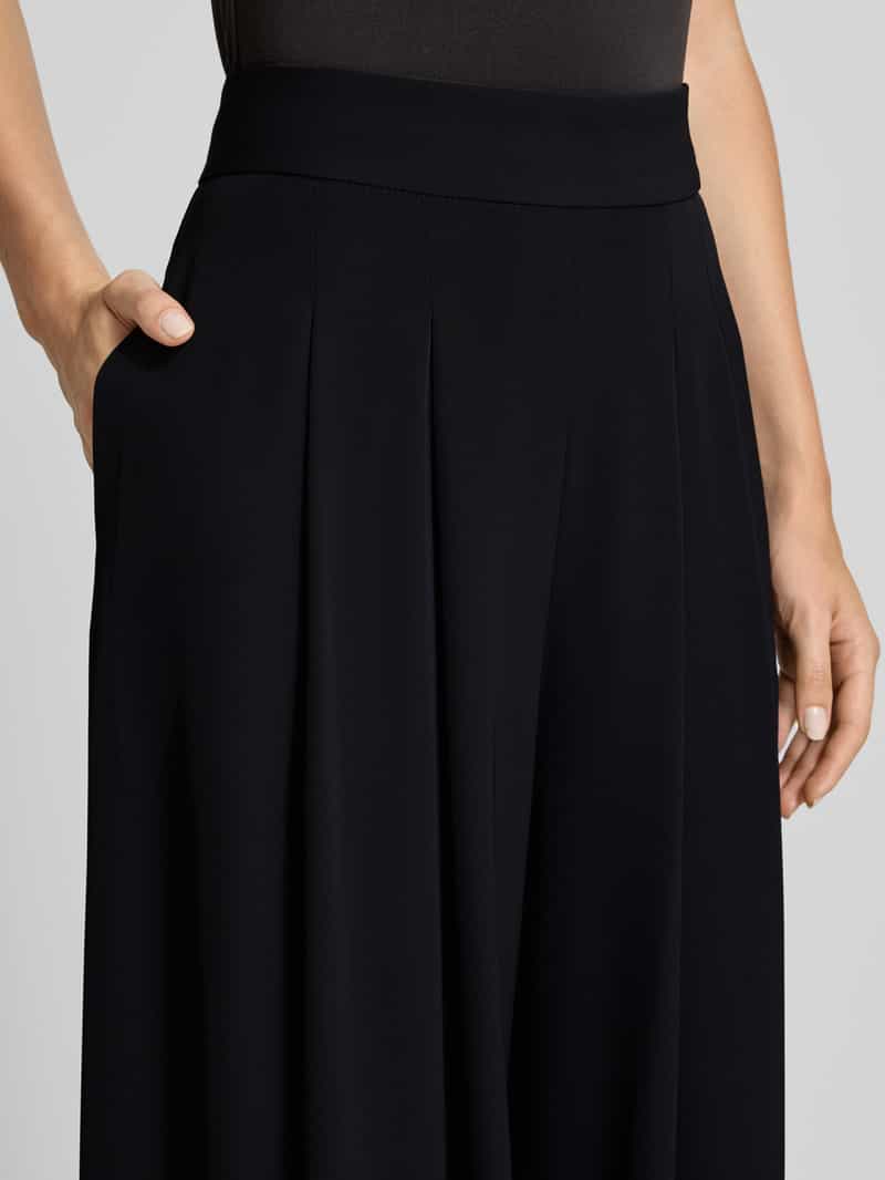 RINASCIMENTO Wide leg stoffen broek met plooien