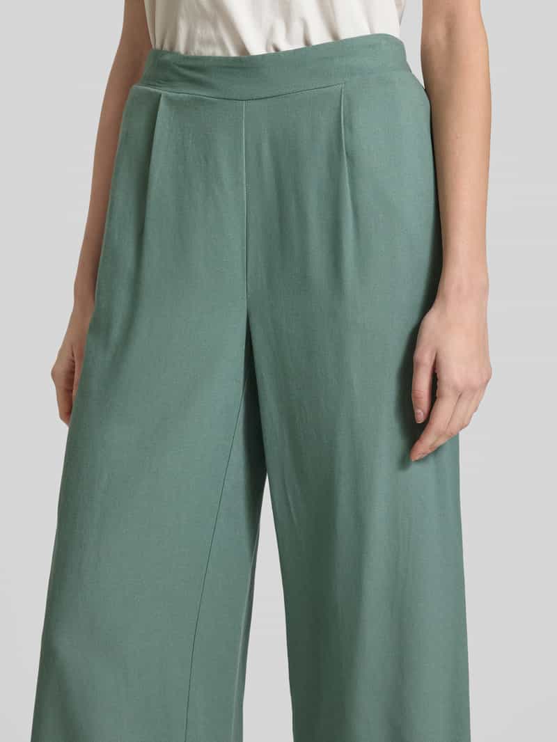 Vero Moda Loose fit culotte van een mix van viscose en linnen model 'MYMILO'