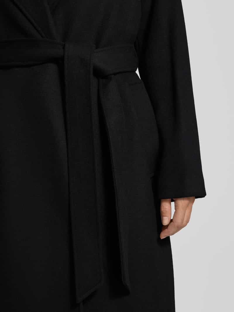 Selected Femme Regular fit lange jas van wolmix model 'ROSA'