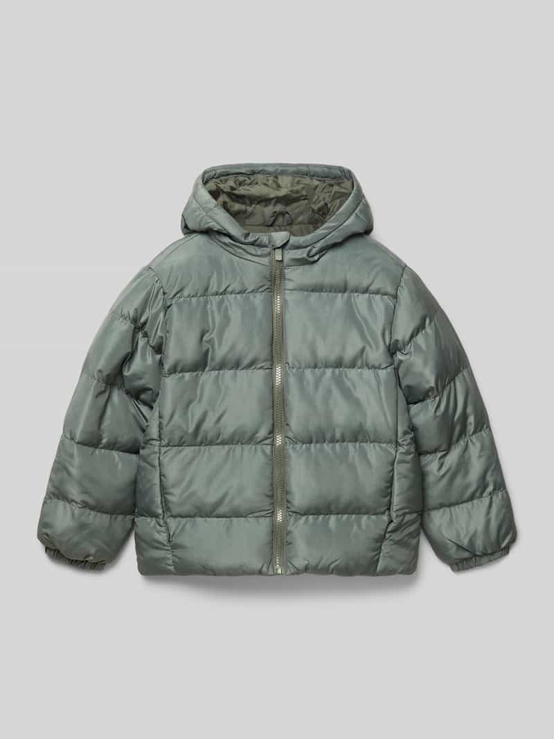 BLUE SEVEN Gewatteerd regular fit jack met capuchon