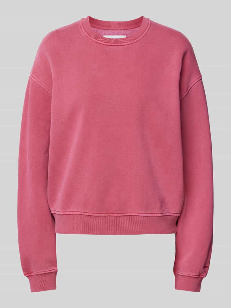 Samsøe Oversized sweatshirt met ribboorden model 'SAVA'