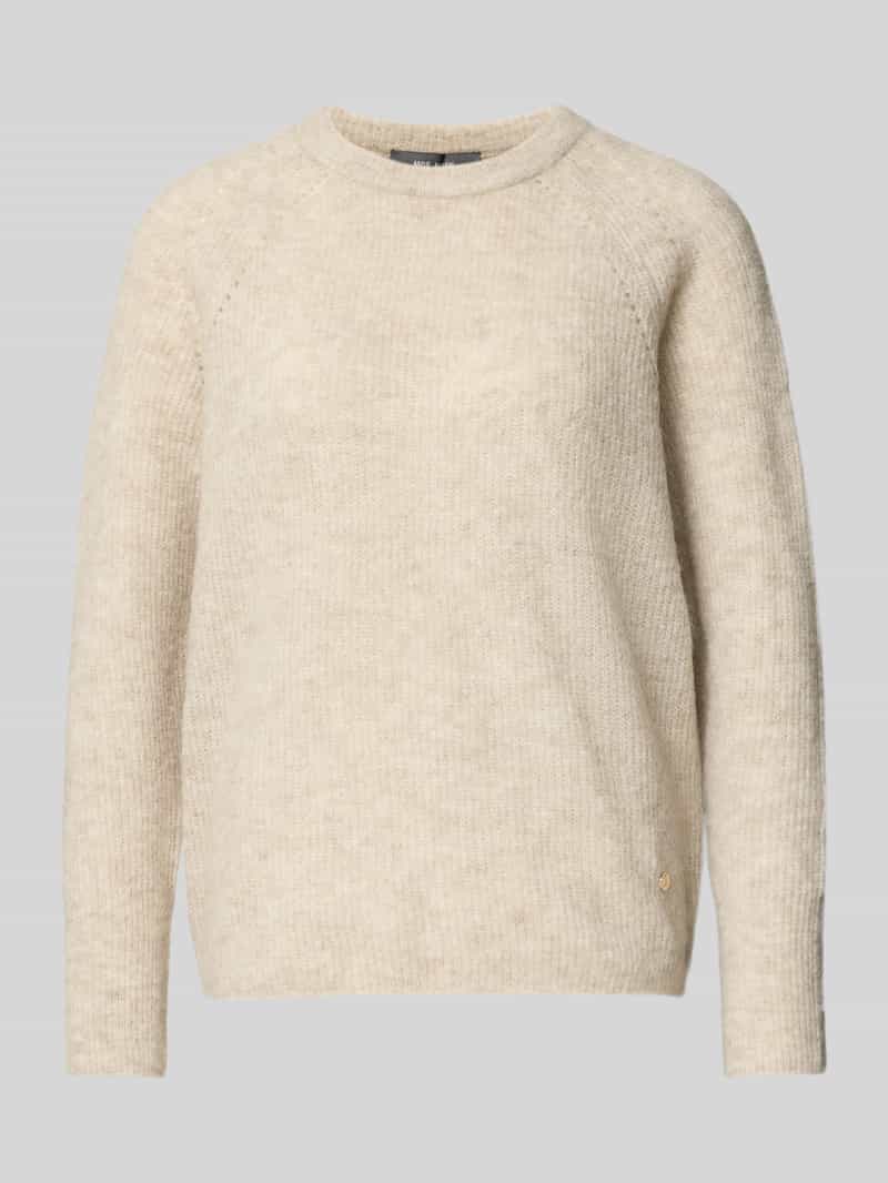 MOS MOSH Gebreide pullover met ronde hals model 'Tammy'