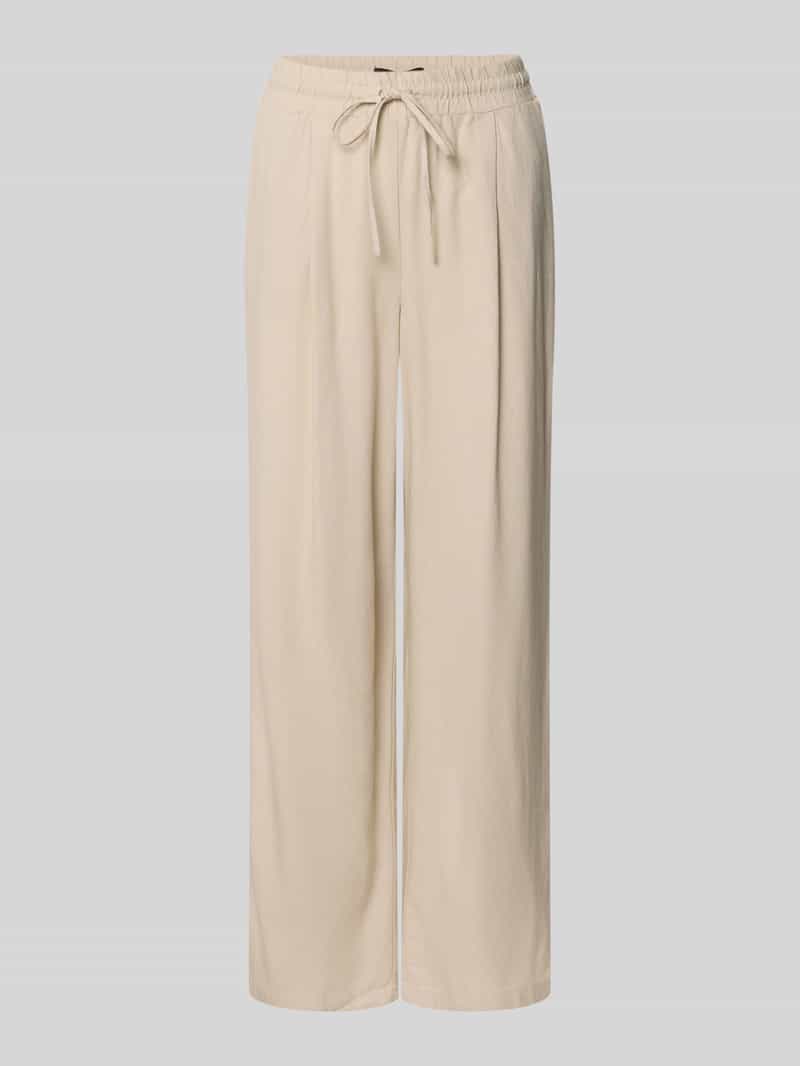 Vero Moda Damen Bundfaltenhosen Beige Gr. Groß - Image 2