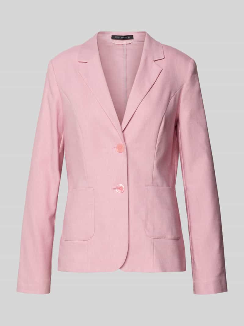 Betty Barclay Slim fit blazer met reverskraag