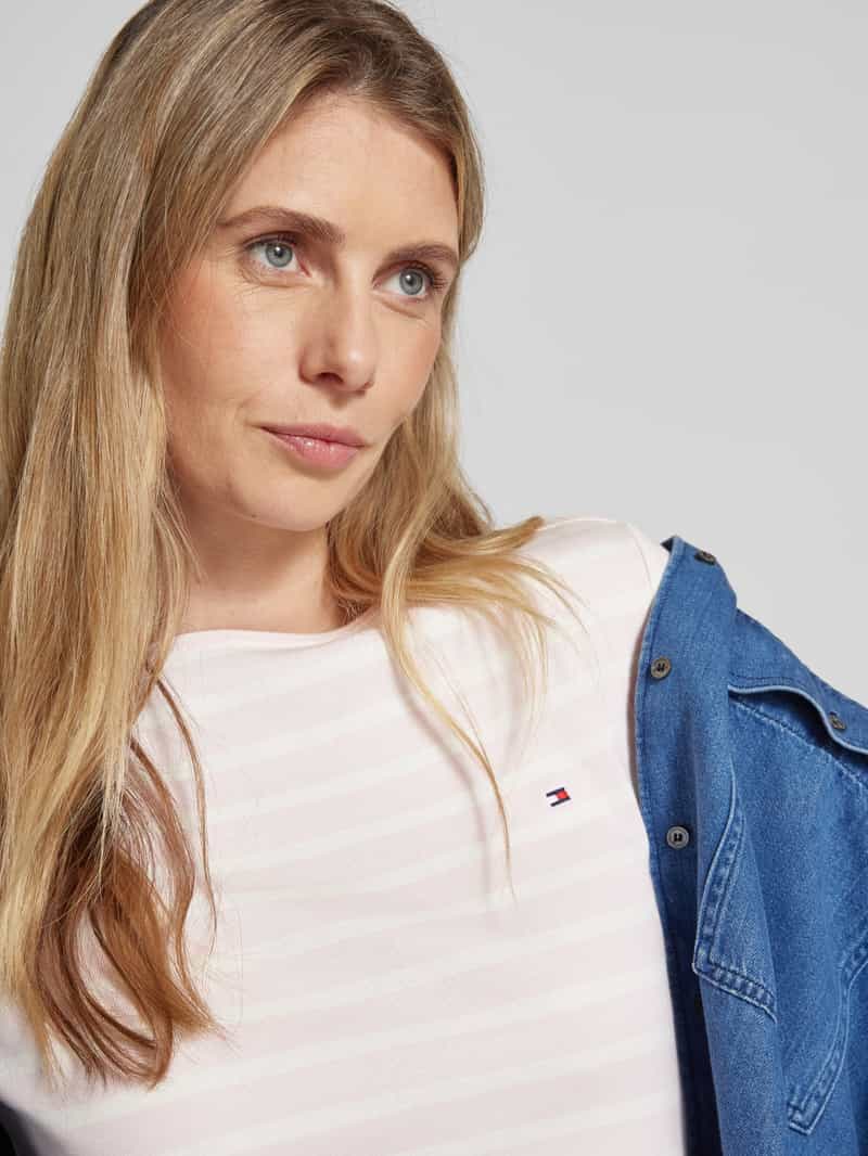Tommy Hilfiger Slim fit T-shirt van puur katoen model 'CODY'