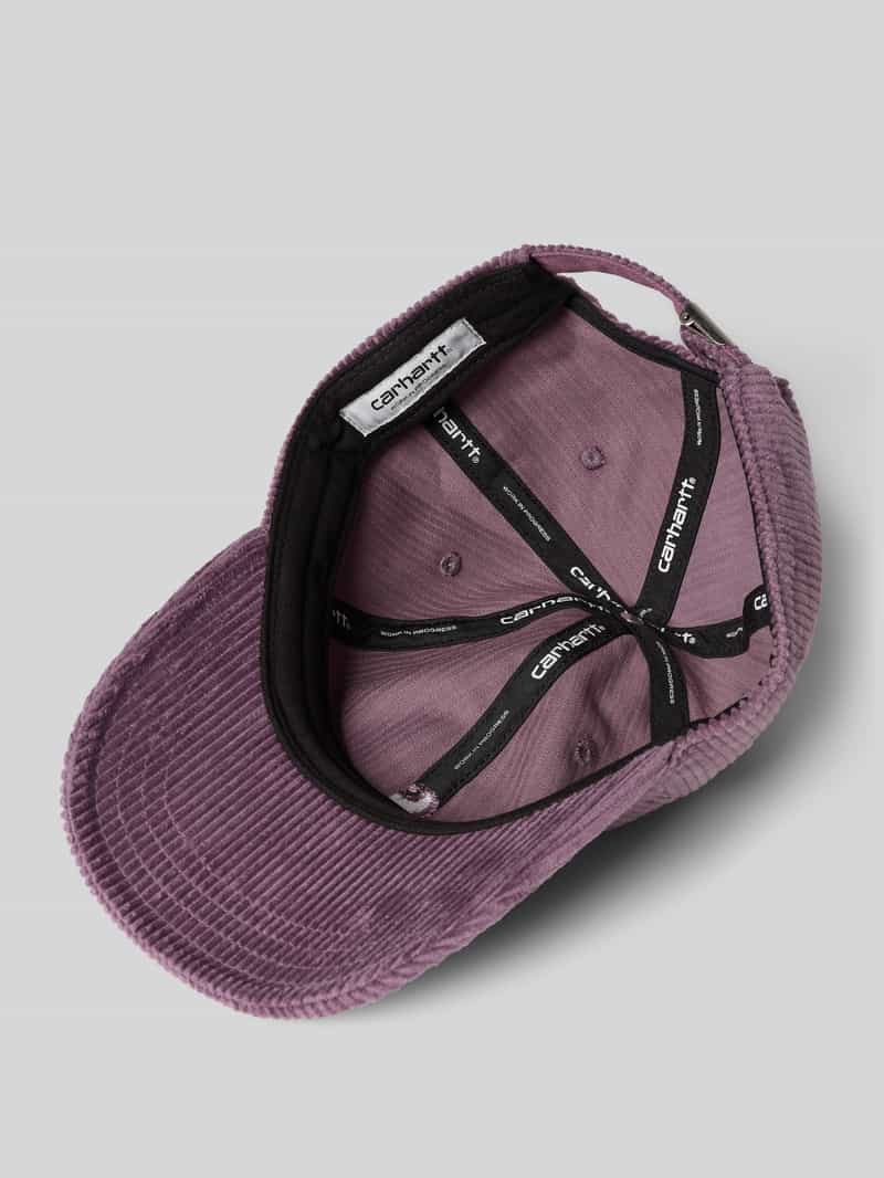 Carhartt Work In Progress Baseballpet met labelstitching