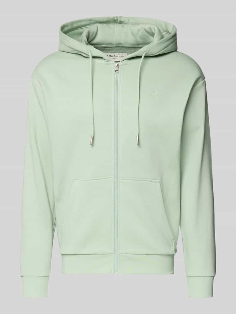 Tom Tailor Denim Regular fit sweatjack van katoenmix