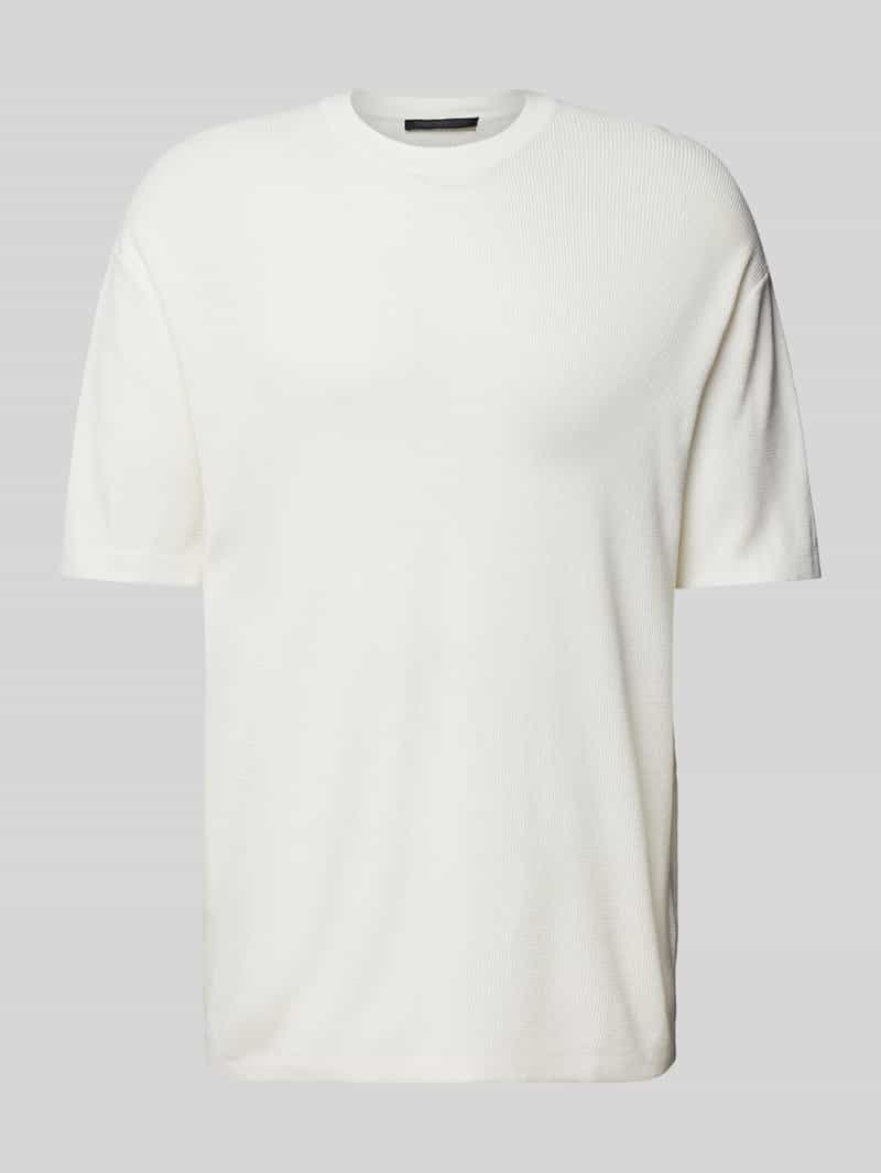 Drykorn T-shirt in gemêleerde look, model 'DERICO'