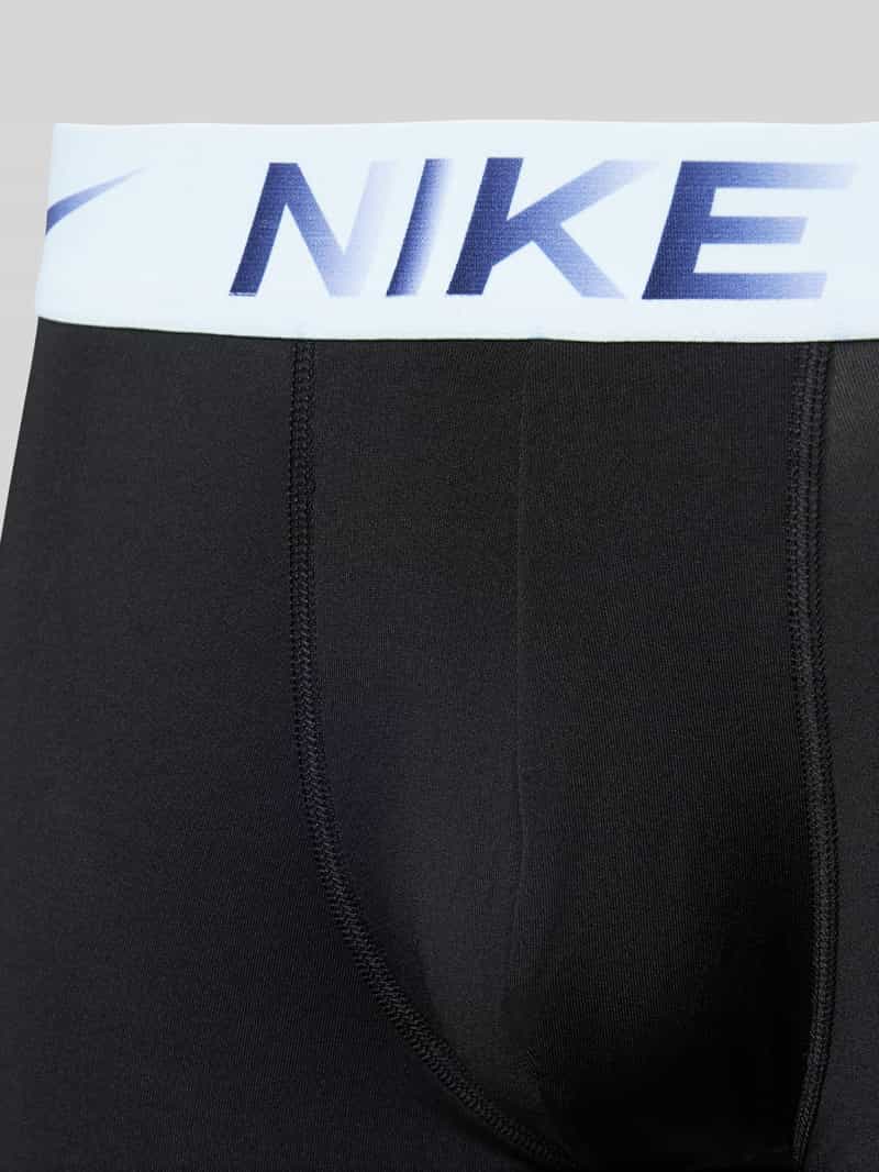 Nike Boxershort met elastische band met logo in een set van 3 stuks model 'ESSENTIAL'