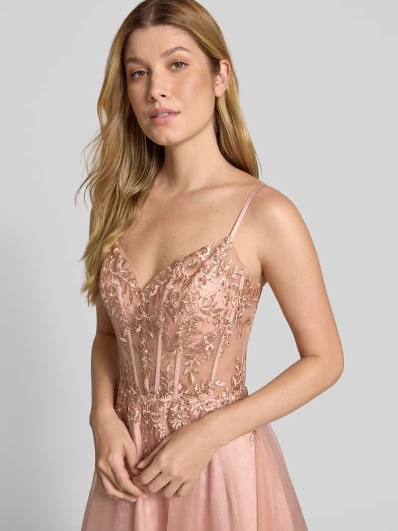 luxuar Avondjurk met siersteentjes