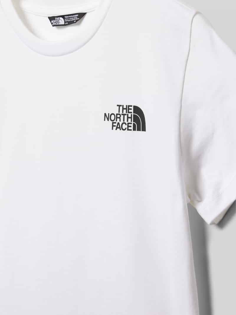 The North Face T-shirt met labelprint