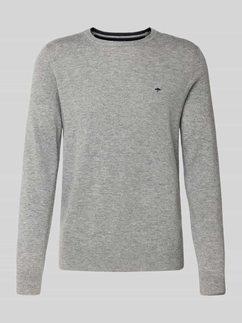 FYNCH-HATTON Regular fit pullover met kasjmier model 'Merino'