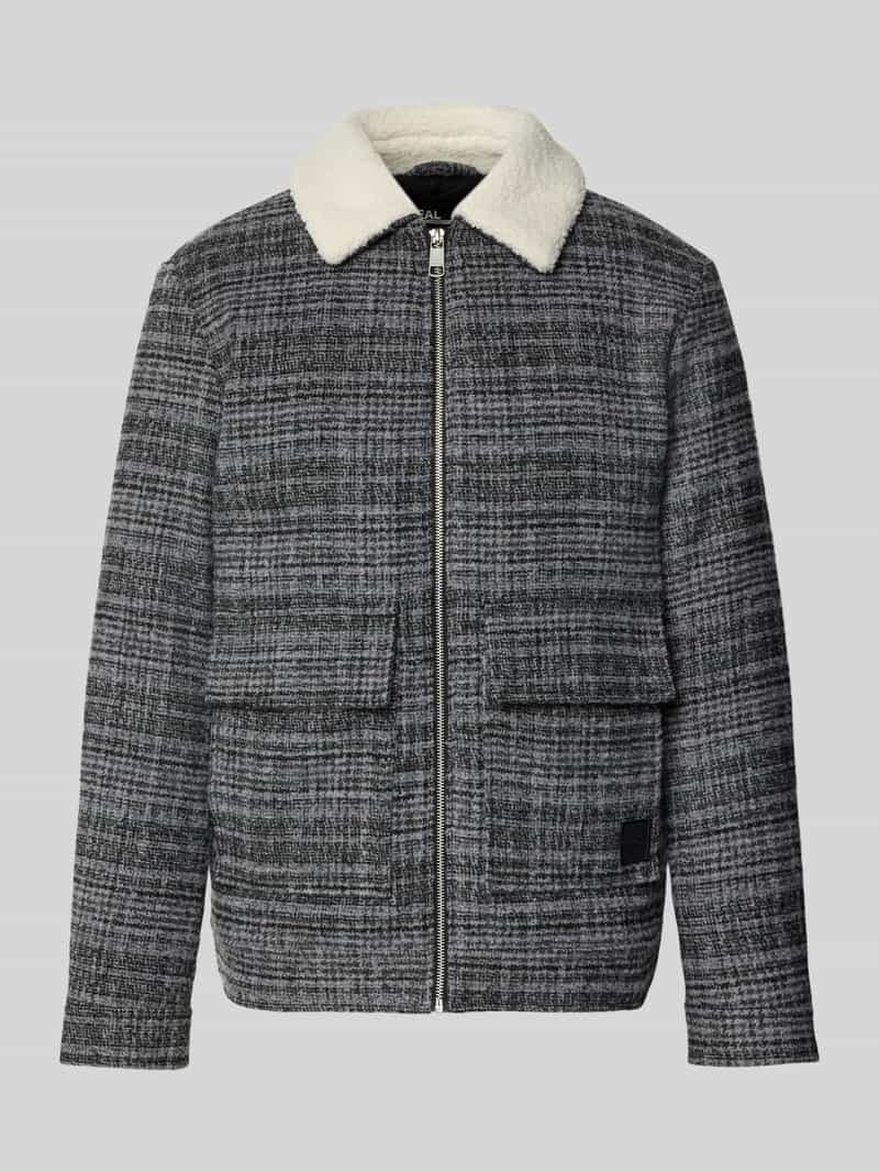 MCNEAL Regular fit jack met wol