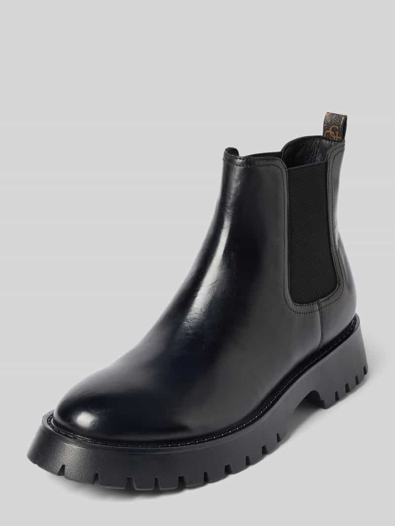 Guess Chelsea boots van echt leer model 'Gomez'