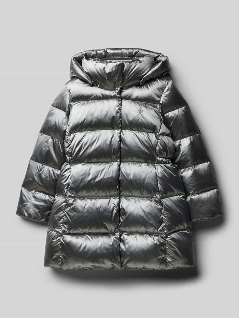Polo Ralph Lauren Kids Gewatteerd jack in metallic model 'CELIA'