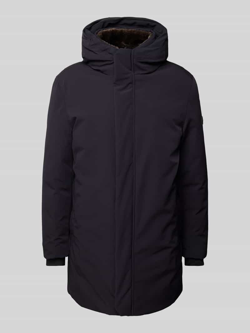 CINQUE Regular fit lange jas met capuchon model 'DAWSON'