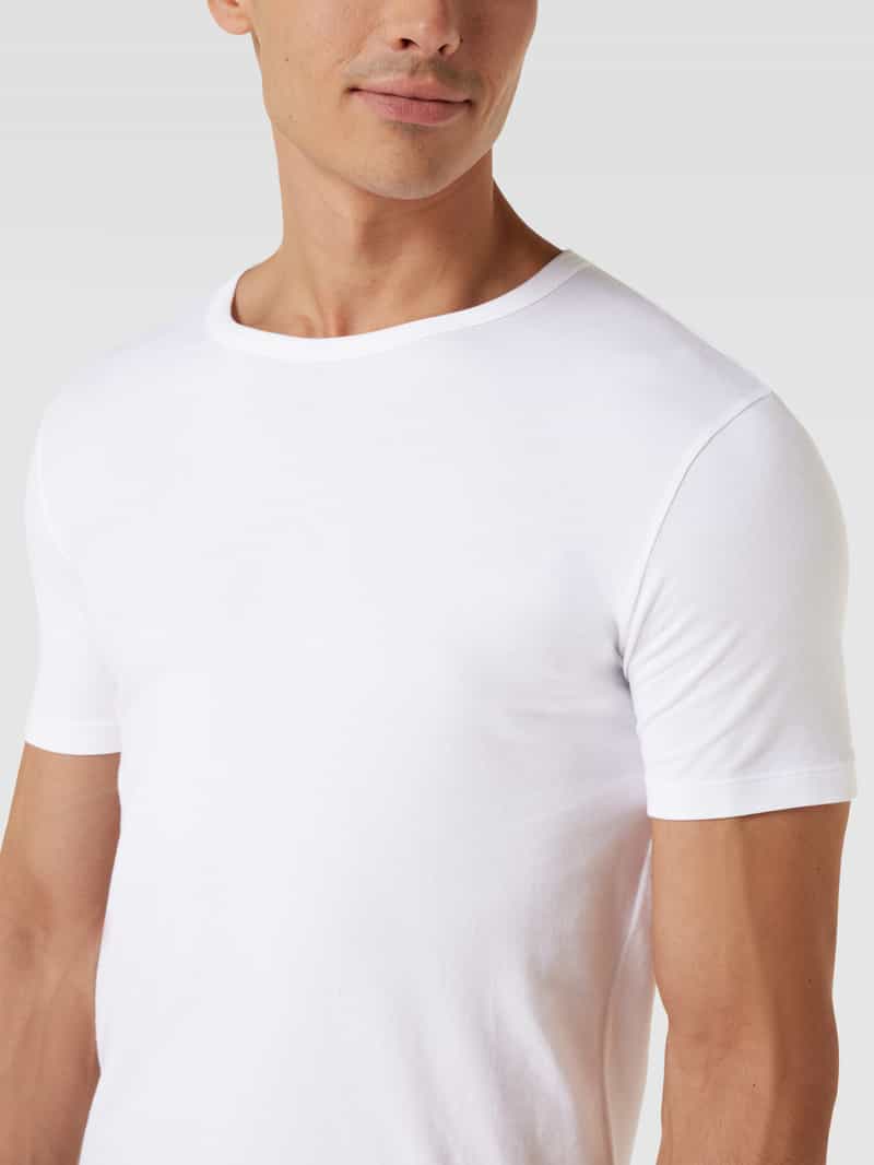 Boss Black Heren Polo's & T-shirts Tshirtrn 2p Modern - Wit, foto 5