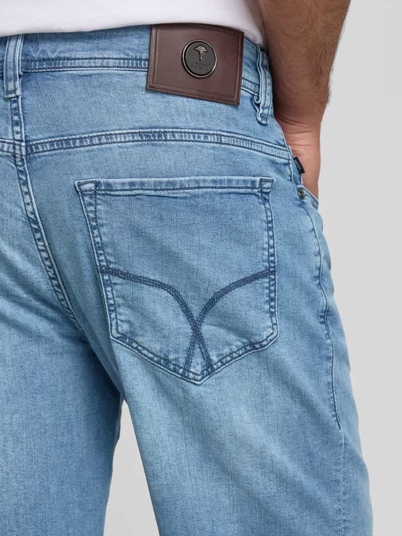 JOOP! Collection Modern fit korte jeans in 5-pocketmodel model 'Fortress'
