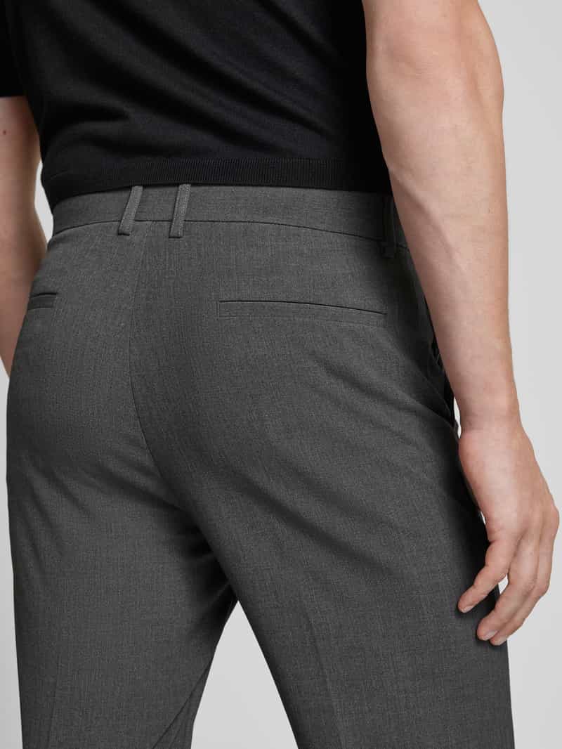 lindbergh Relaxed fit broek met persplooien