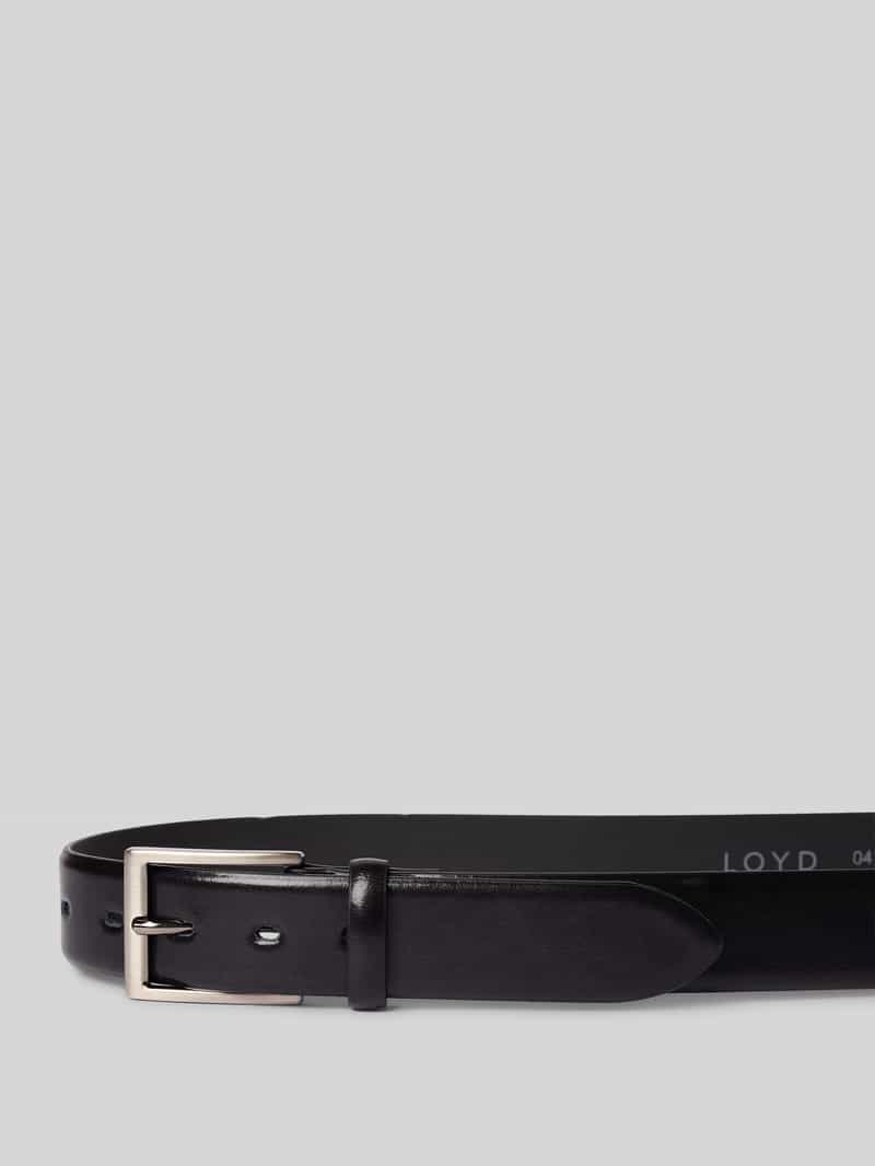 Lloyd Men's Belts Leren riem met label in reliëf