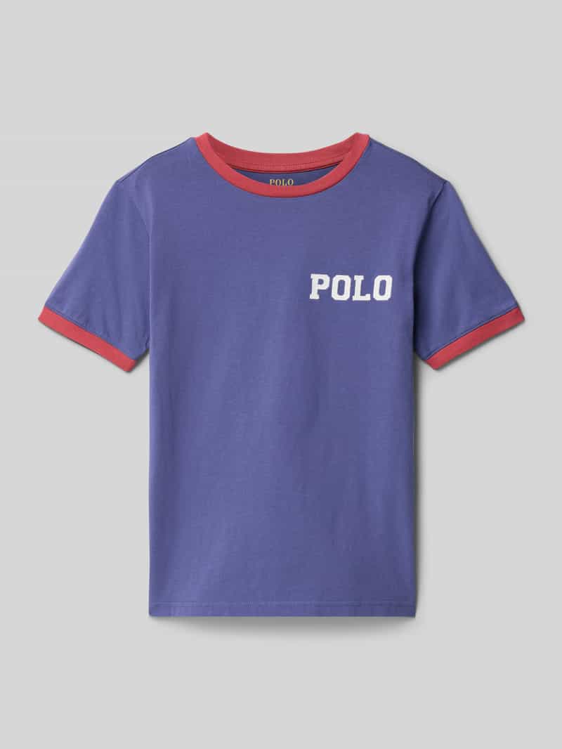 Polo Ralph Lauren Teens T-shirt met labelstitching
