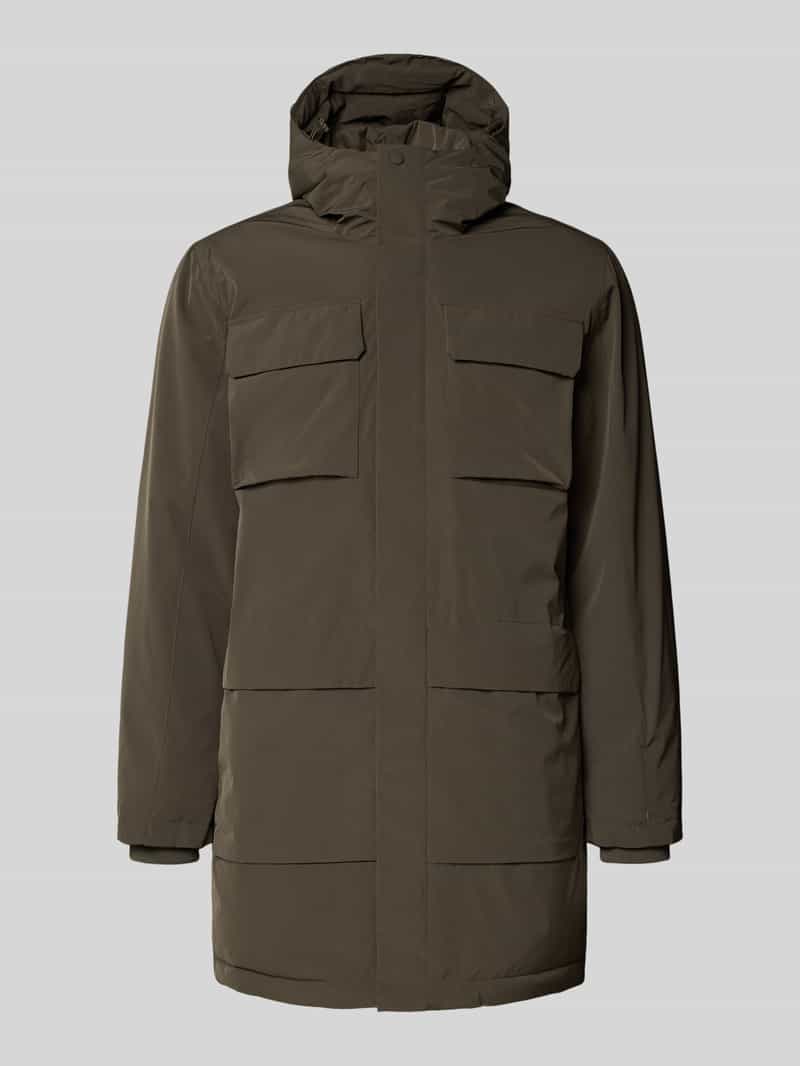 Casual friday Parka met capuchon model 'KLINT'
