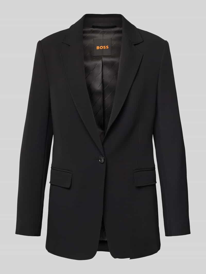 Boss Orange Regular fit blazer met reverskraag model 'JABLA'