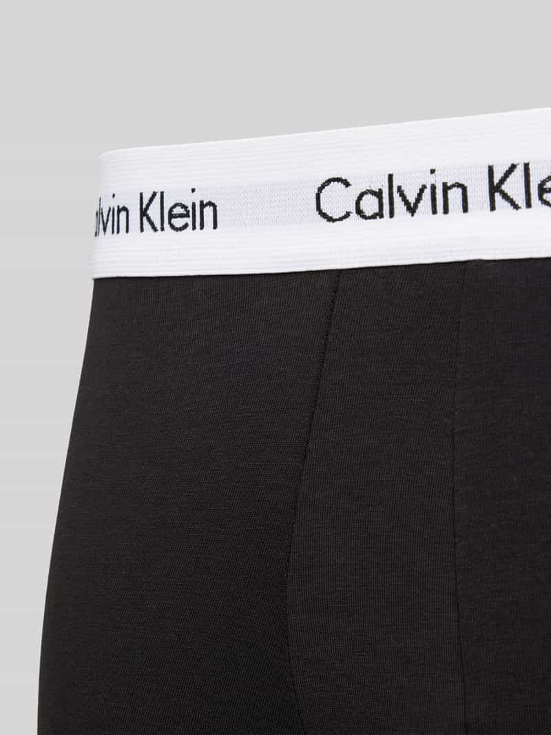 Calvin Klein Underwear Boxershort met band met label in een set van 3 stuks