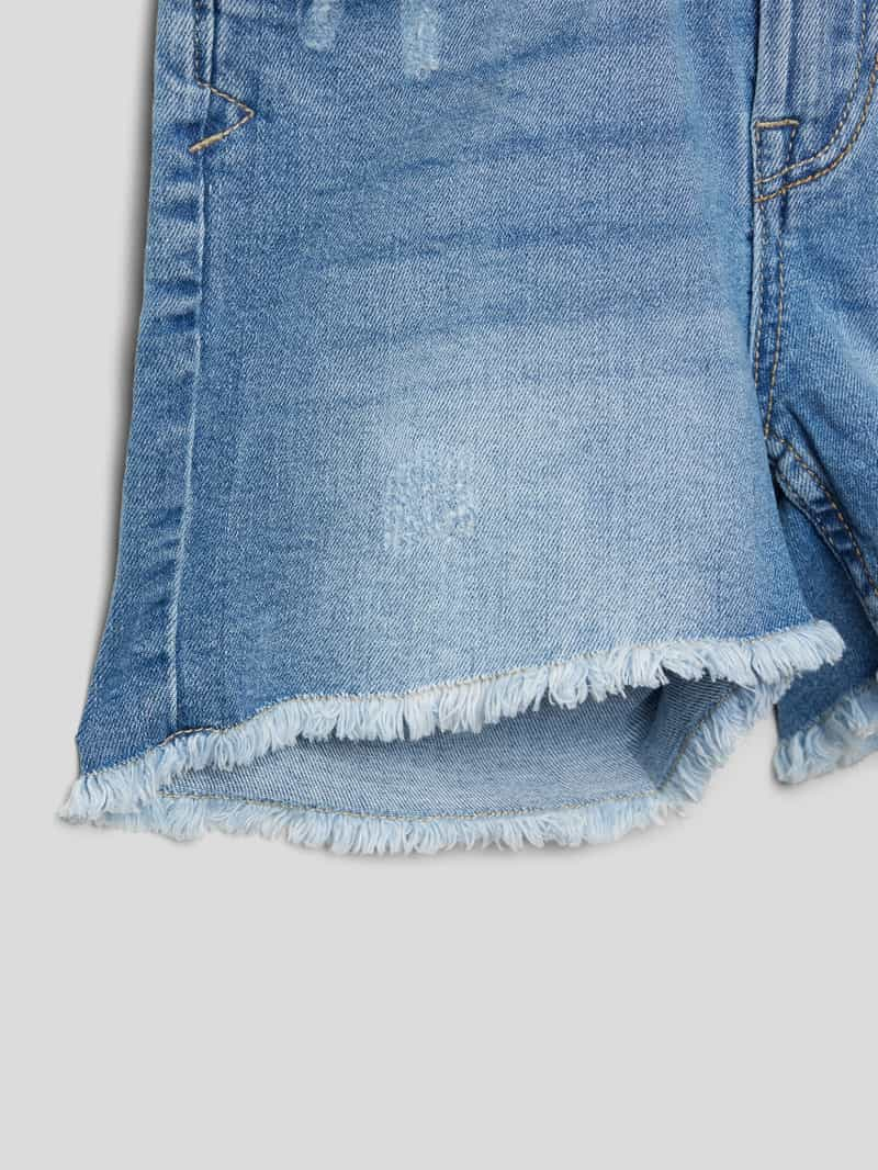 Garcia Jeansshorts met labelpatch