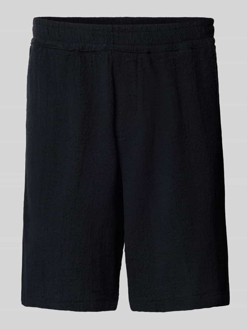 REVIEW Relaxed fit korte broek in kreuklook