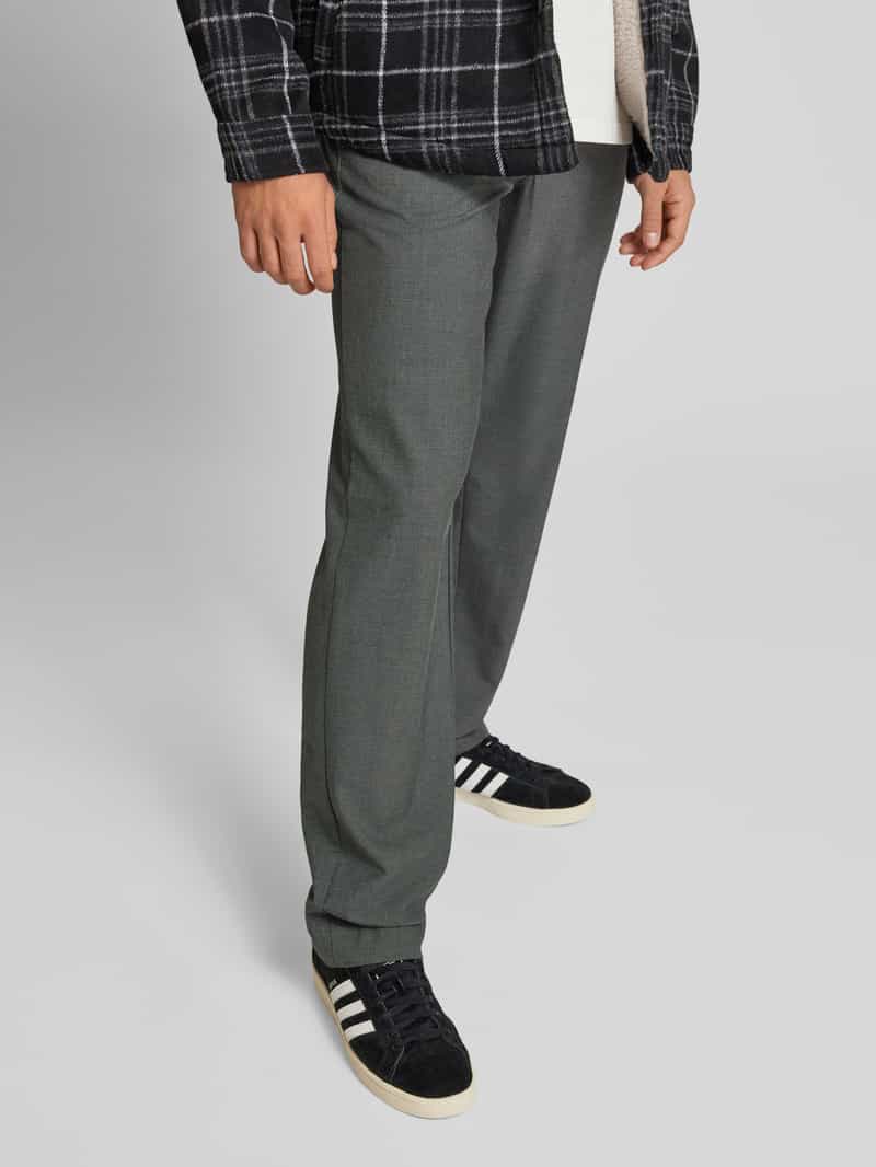 jack & jones Loose fit korte chino met bandplooien model 'KARL BANKS'