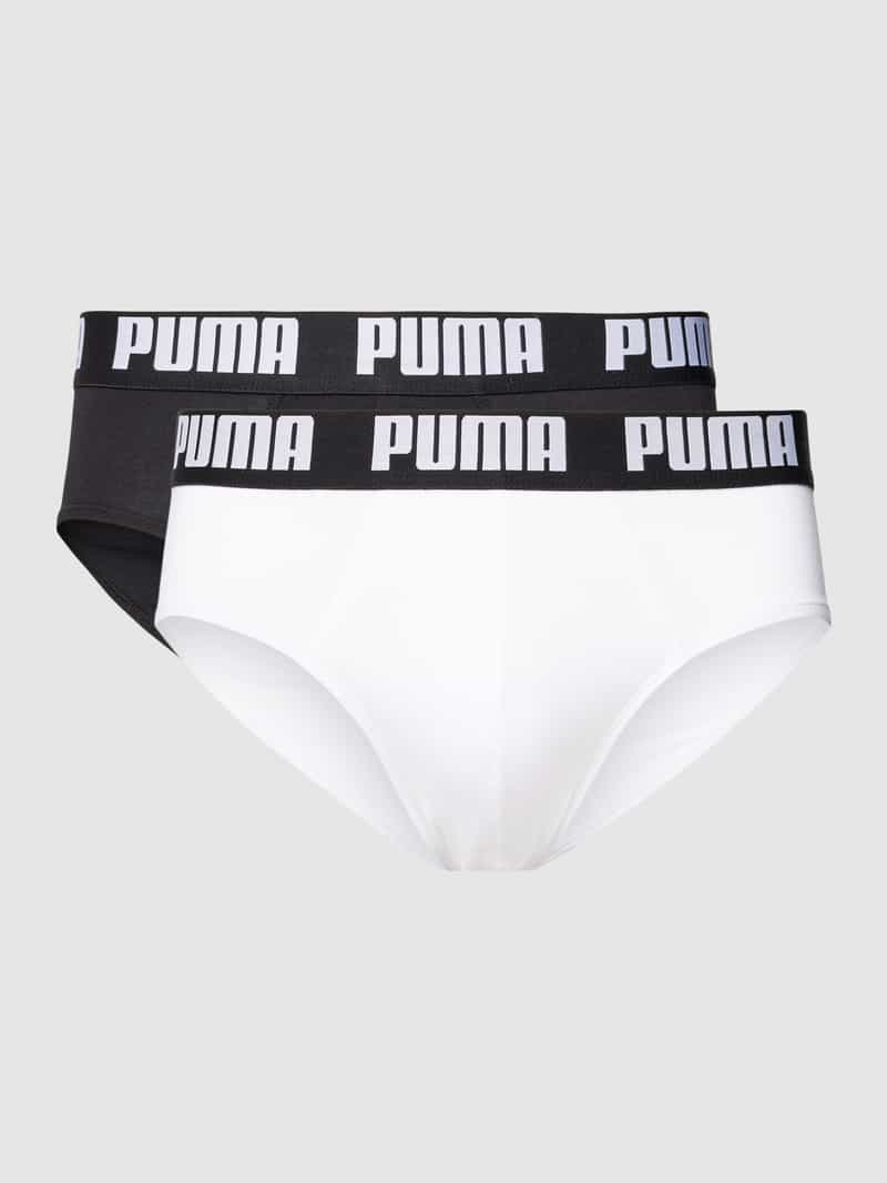 Puma Slip met labeldetail in een set van 2 stuks