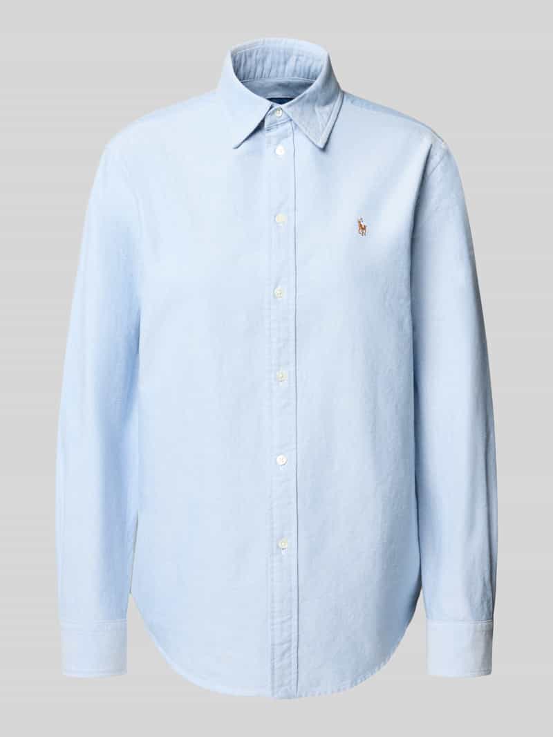 Polo Ralph Lauren Regular fit overhemdblouse met logostitching