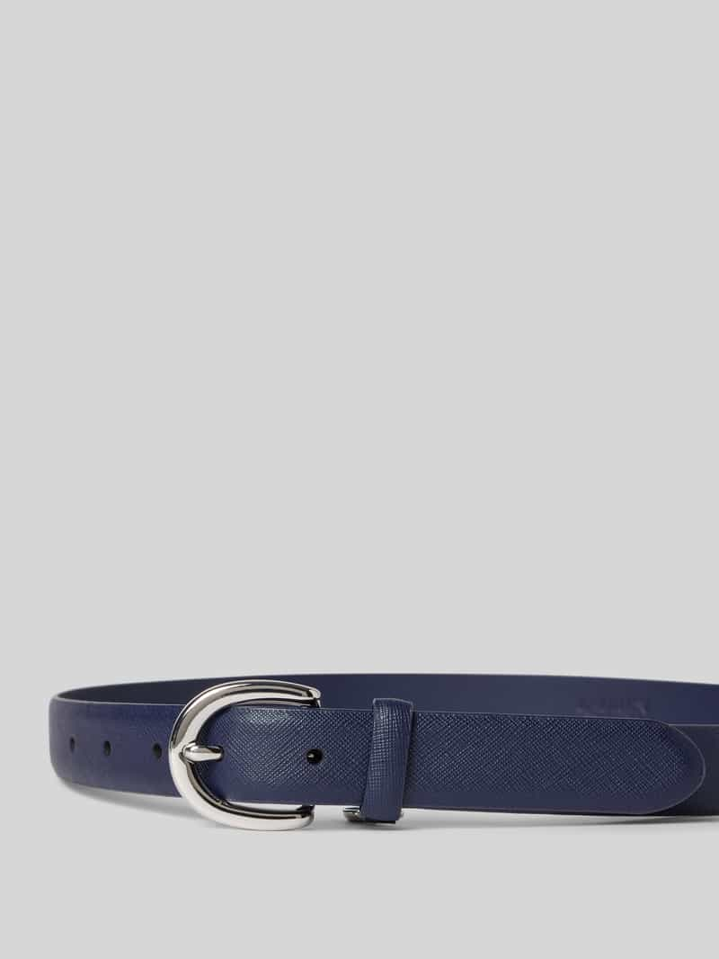 Lauren Ralph Lauren Leren riem met doornsluiting model 'CHARM'