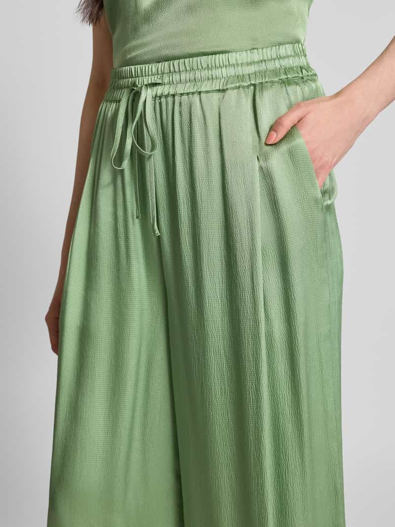 Essentiel Antwerp Wide leg broek met structuurmotief model 'Hollusk'
