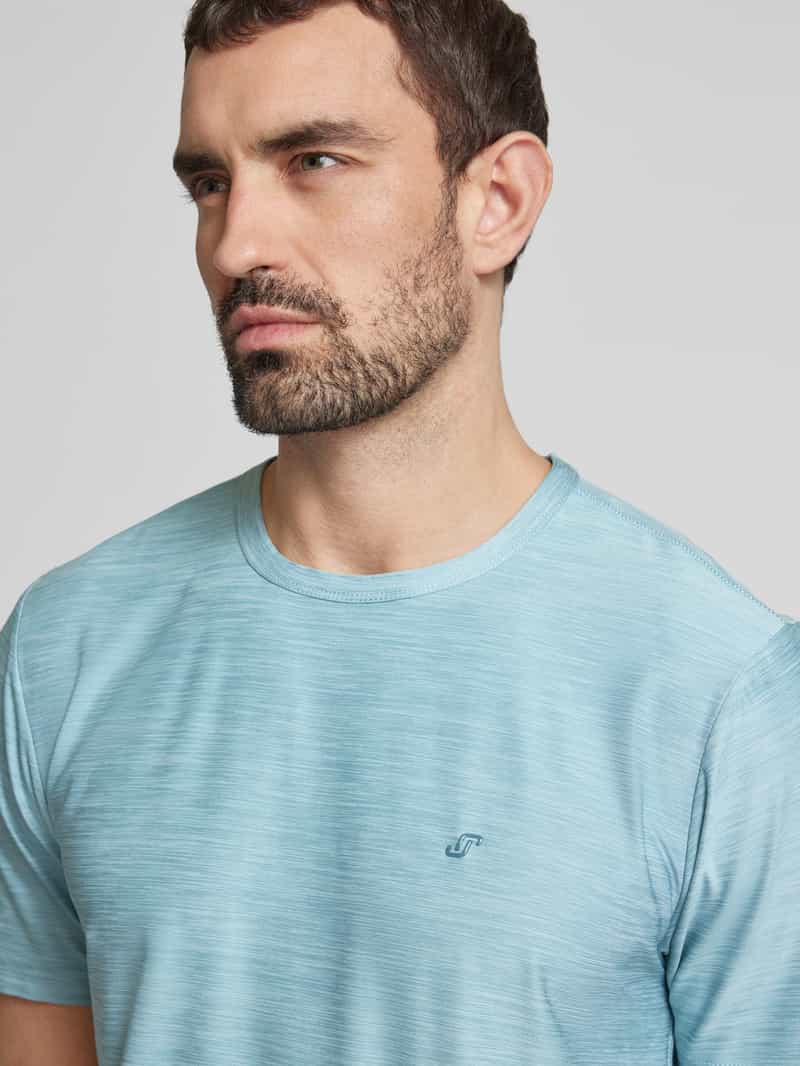 Joy T-shirt met labelprint model 'VITUS'