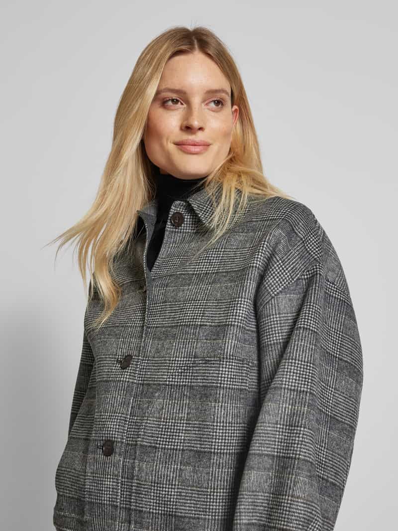 Tommy Hilfiger Keerbaar jack met glencheck-motief