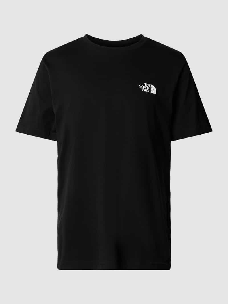 The North Face T-shirt met labelprint model 'SIMPLE DOME'