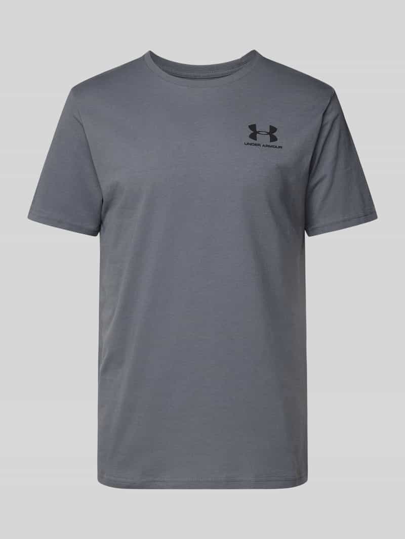 Under Armour T-shirt met labelprint
